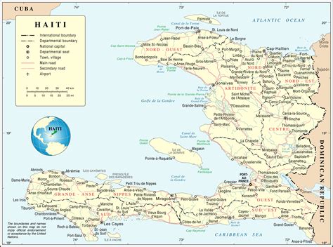 Benefits of using MAP Haiti On A World Map
